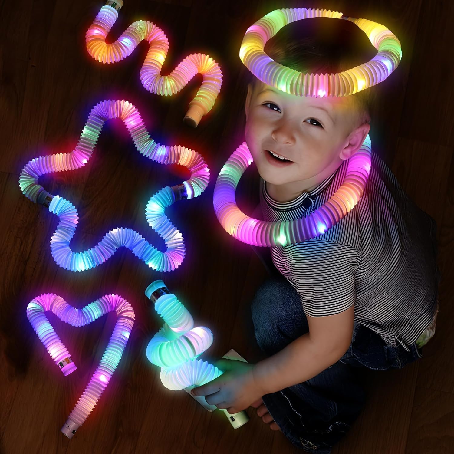 24 Pcs LED Light Up Party Favors for Kids
