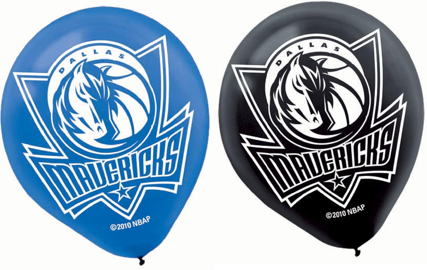 Dallas Mavericks Latex Balloons - 12 Pack Of 6