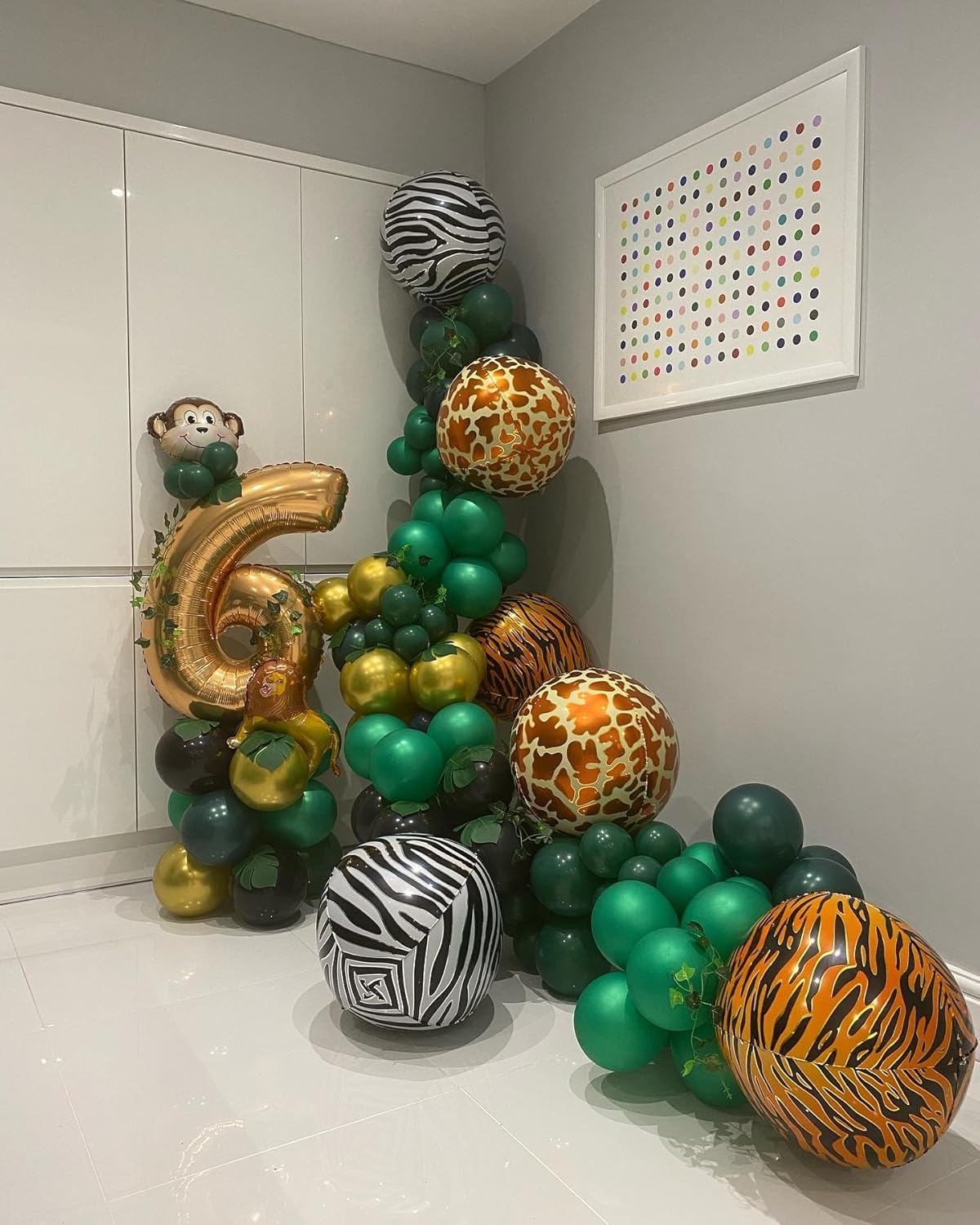 Wildlife Animal Balloons Pack for Kids Birthday Party Decorations
