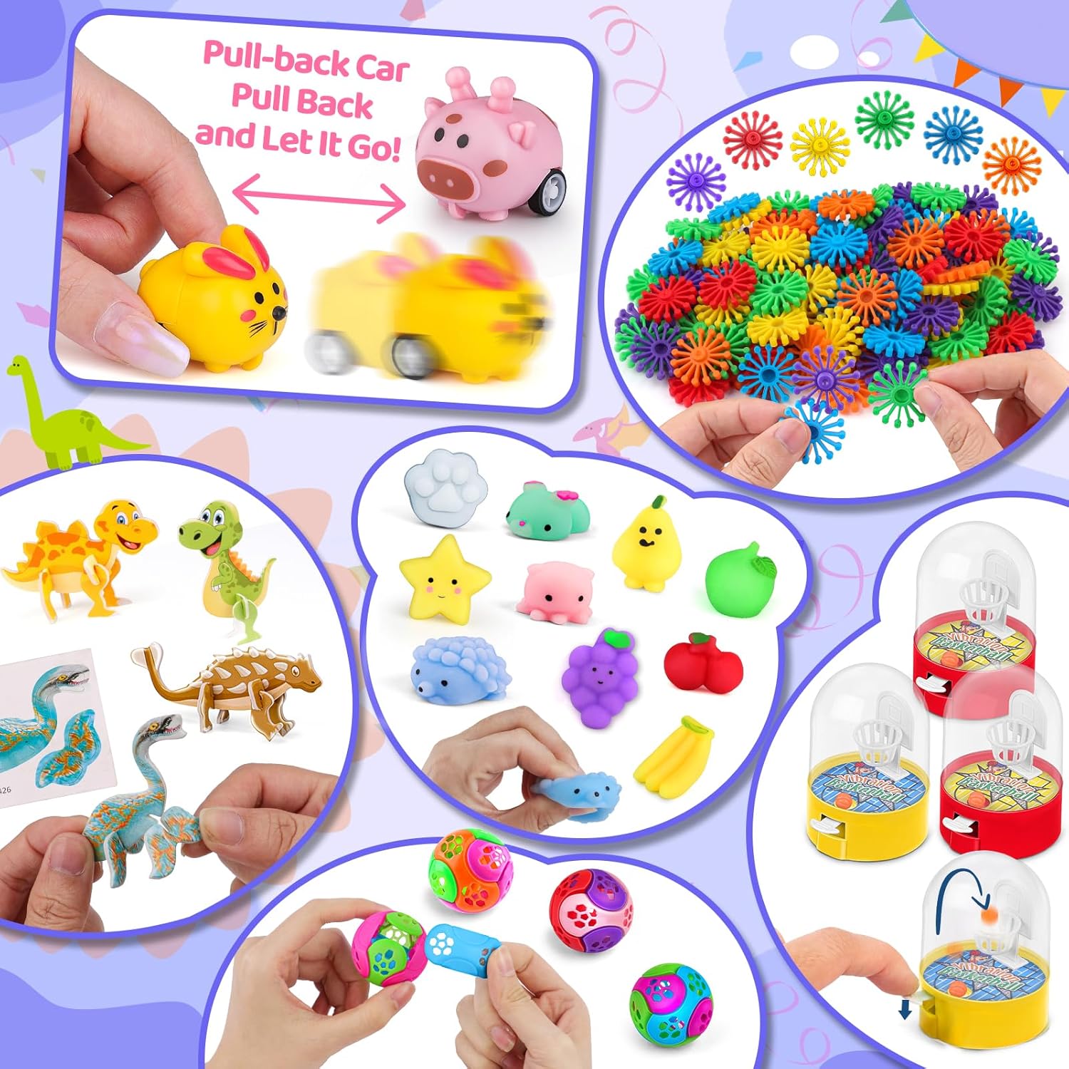 350pcs Party Favors for Kids Ages 3-12