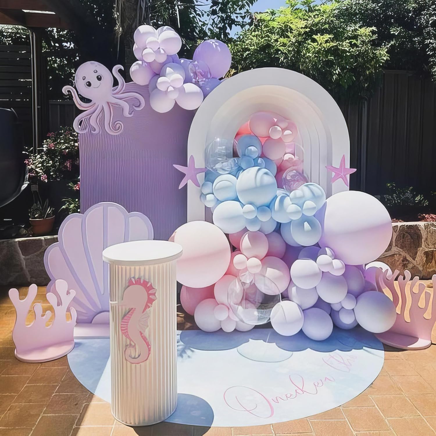 Sowide Mermaid Balloons 50Pcs Party Decorations