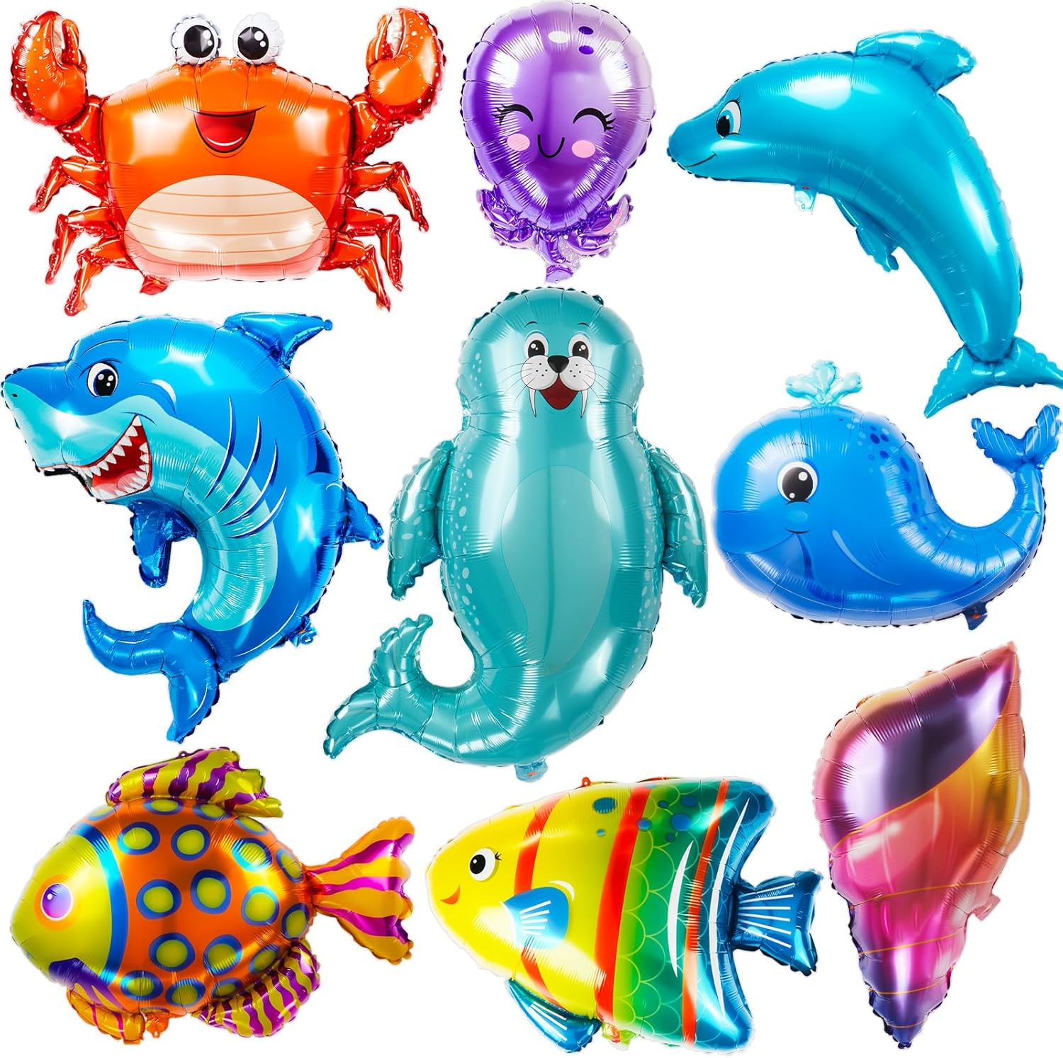 Sea Animal Balloons for Under the Sea Party Decorations