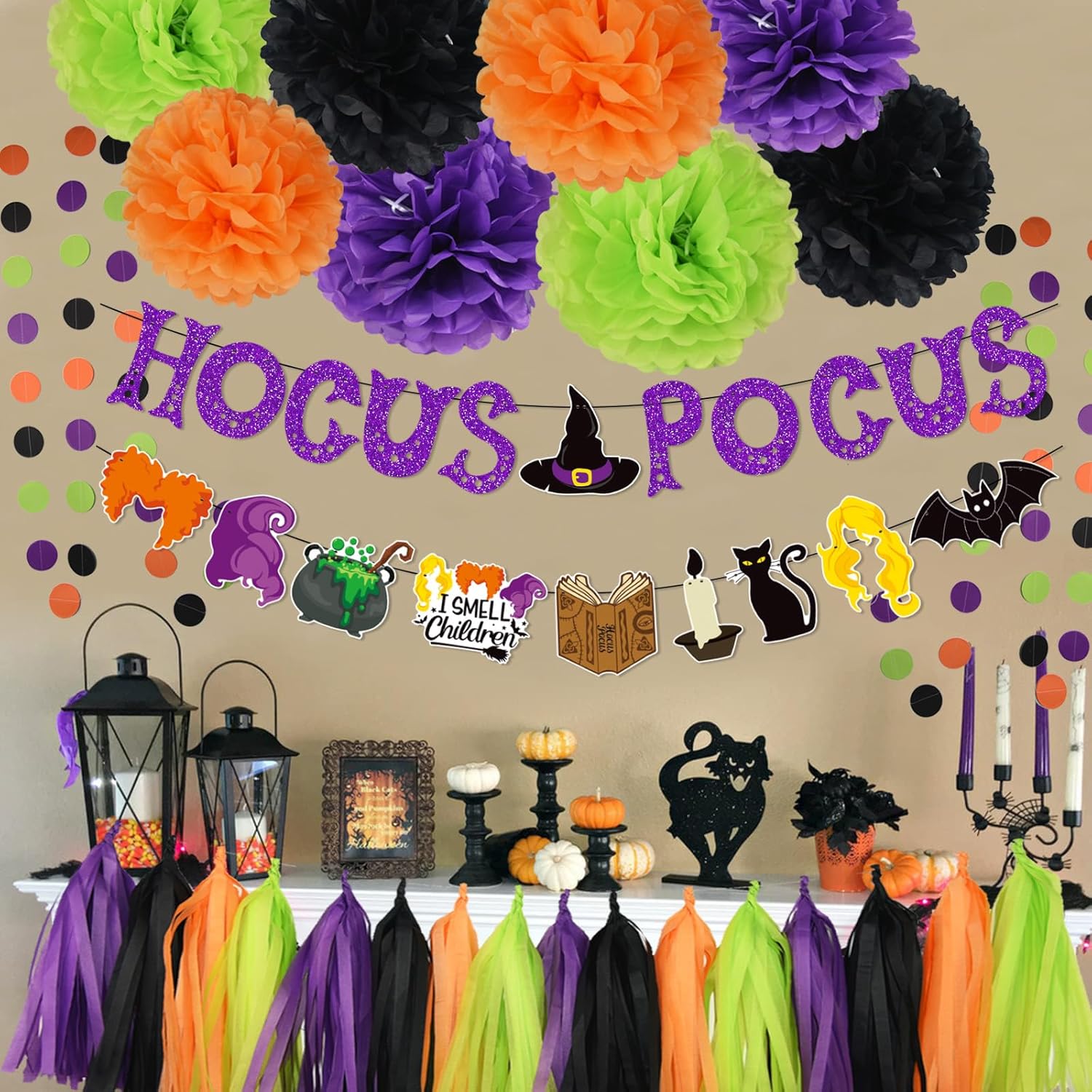 Hocus Pocus Themed Halloween Decorations Kit for SUV