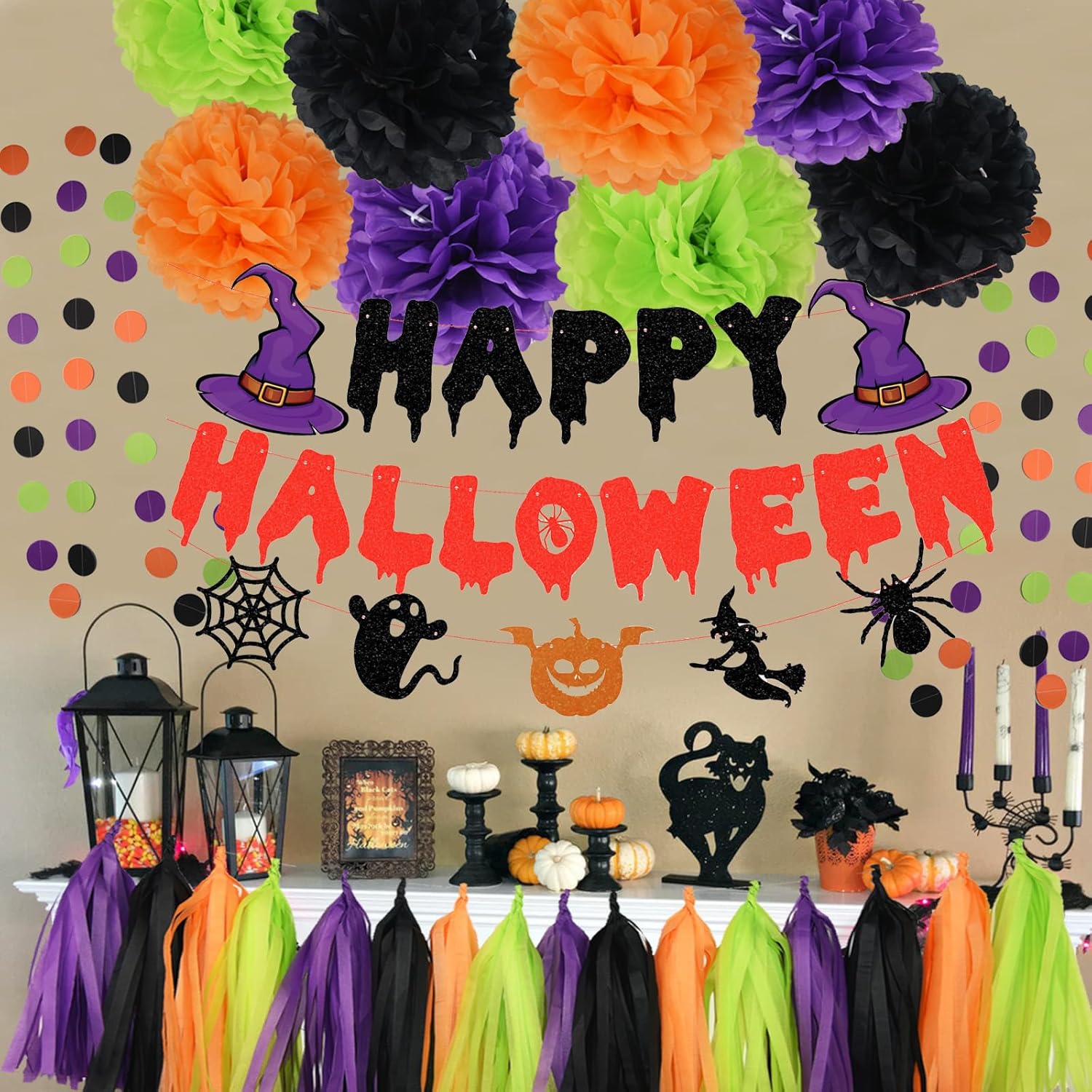PartyGarden Halloween Decor Kit for SUV and Parties