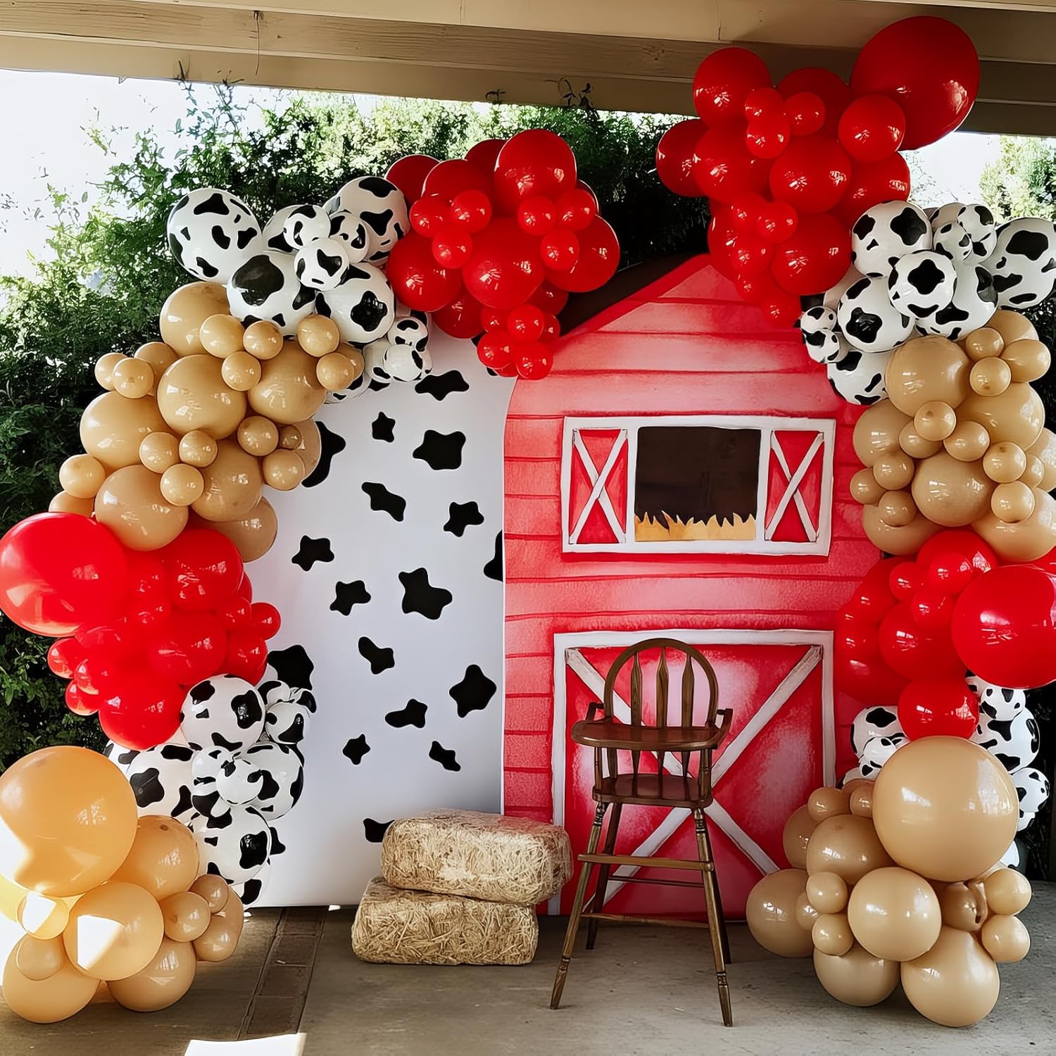 Froova Western Cowgirl Balloons 60 Pcs Party Decor