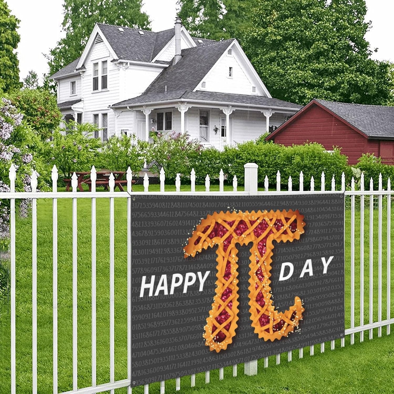 Funny Pi Day Spiral Math 314 Banner 47x71in