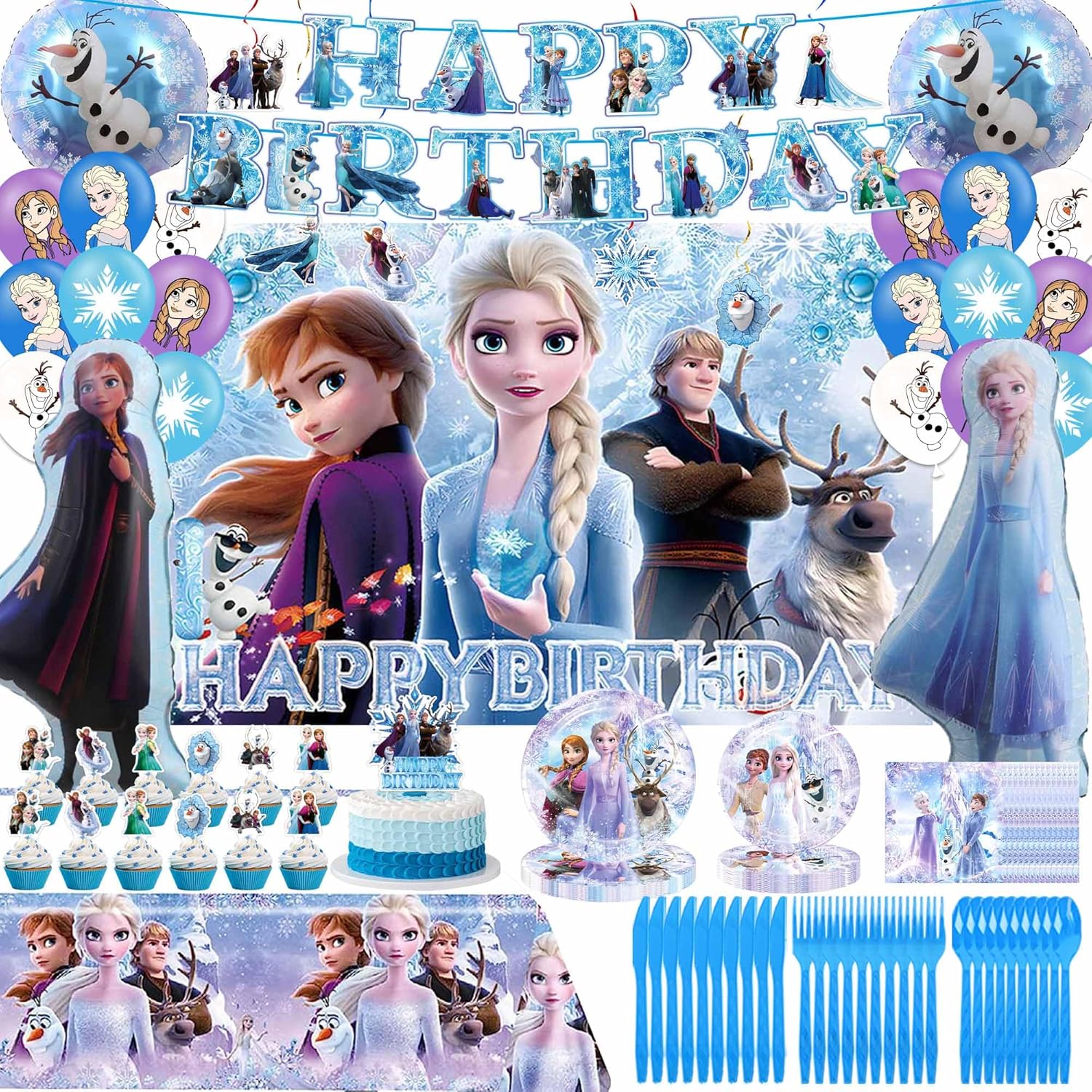 Birthday Party Decorations Supplies Set for Kids