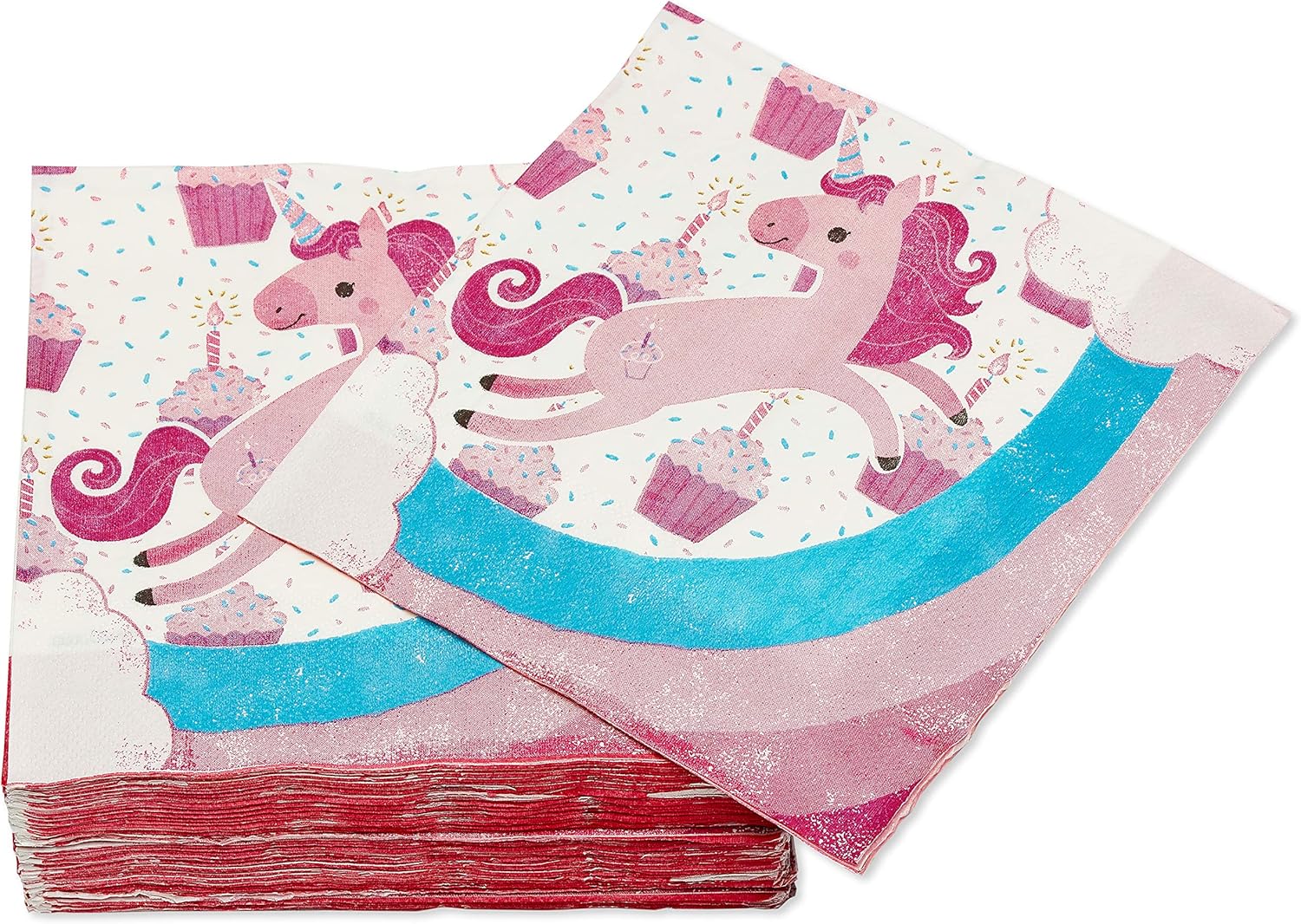 American Greetings Unicorn Party Napkins 80-Count