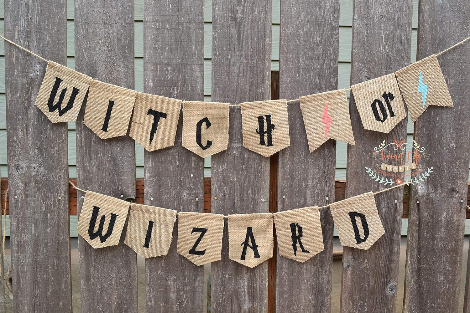 Handmade Harry Potter Banner Wizard Witch Baby Shower Gender Reveal