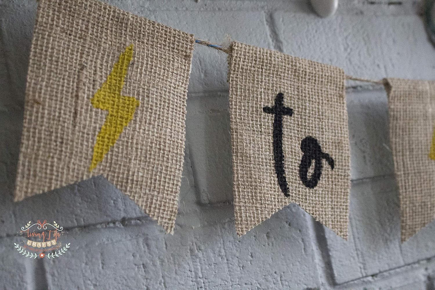 Harry Potter Banner Burlap From Muggle to Mrs Bridal Shower