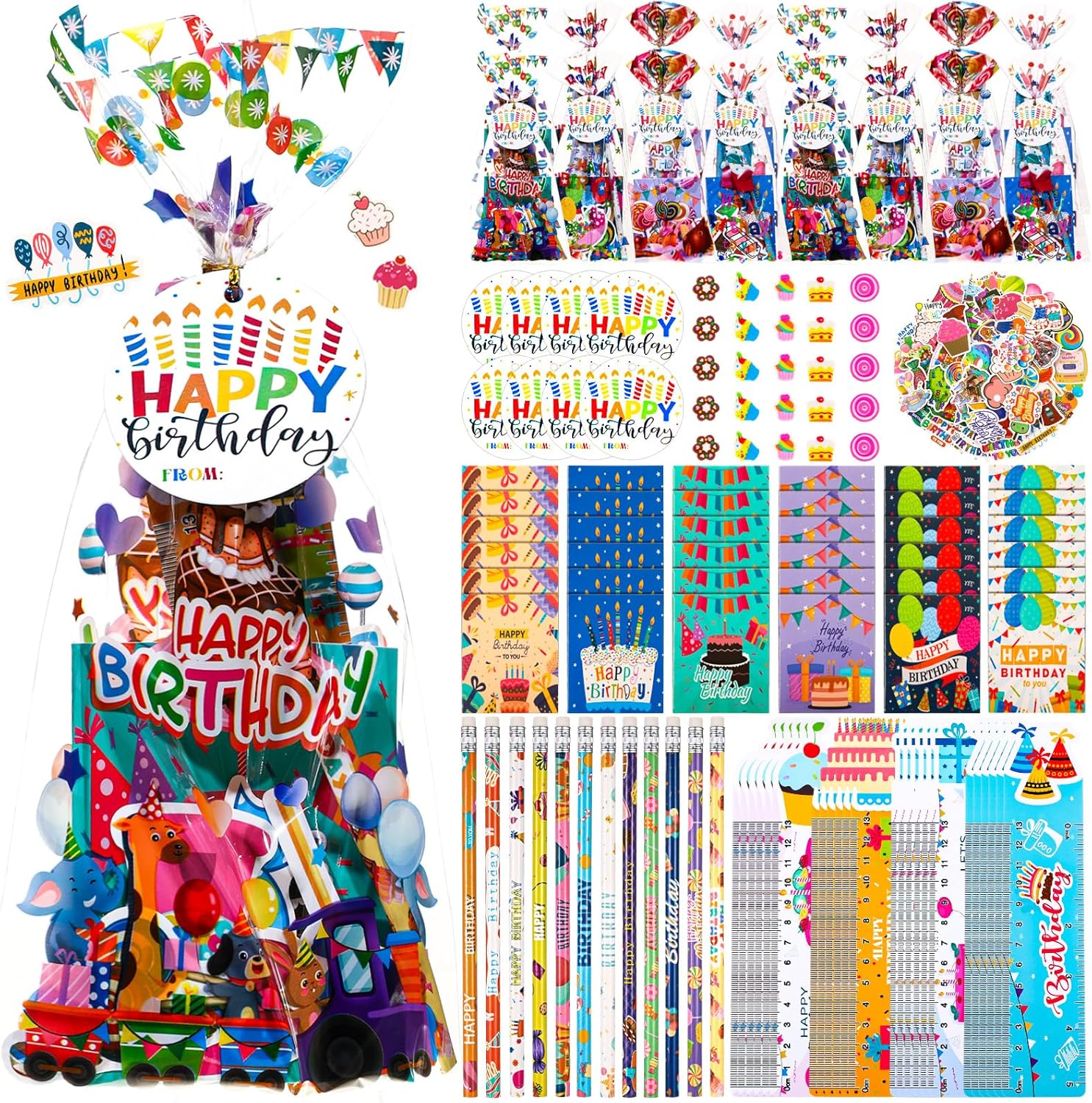 Supervitae 194 Pcs Classroom Birthday Party Favors